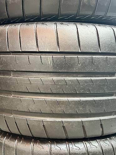 разноширокие: Шины 255 / 40 / R 18, Лето, Б/у, Пара, Германия, Bridgestone — 2