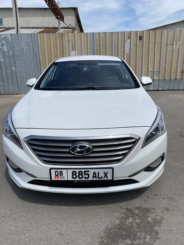 ош бишкек такси номер: Hyundai Sonata: 2016 г., 2 л, Автомат, Газ, Седан