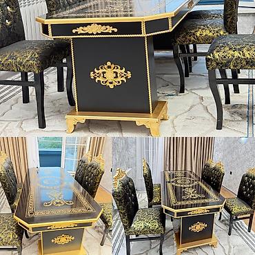 stul satisi: Masa dəsti satılır 350₼. Alınıb istifadə olunmayıb. Ünvan — 1