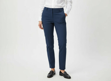 Women's Pants: H&M, Spodnie materiałowe damskie, rozmiar M