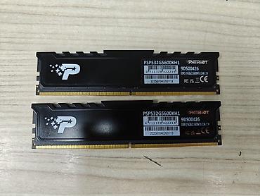 Оперативная память (RAM) для ПК, Б/у, Patriot, 32 ГБ, DDR5, 5600 МГц