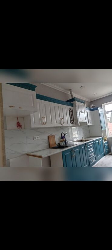 Mətbəx mebeli: *850₼ MƏTBƏX mebeli :-TƏCİLİ SATILIR*‼️ ÖLÇÜ:-4.2 ÜZƏRİNDƏ