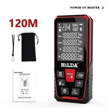 Ostali alati i mašine: Laserski daljinomer Hilda T-11/ 120m NOVO. Opis proizvoda: • — 1