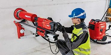 Алмазное бурение отверстий Hilti Профессиональное выполнение
