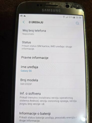 Samsung: Samsung Galaxy S6, 32 GB, bоја - Zlatna, Otisak prsta na lalafo.rs — 8 Samsung: Samsung Galaxy S6, 32 GB, bоја - Zlatna, Otisak prsta — 8