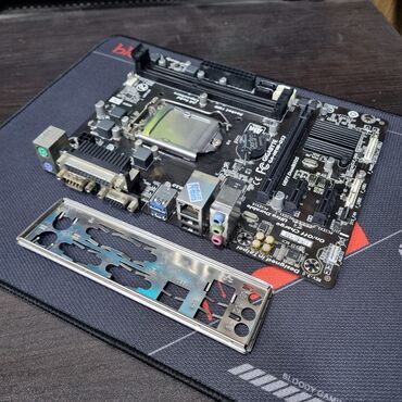 Материнские платы: Материнская плата, Б/у, Gigabyte, LGA1150, Micro-ATX, Для ПК — 1