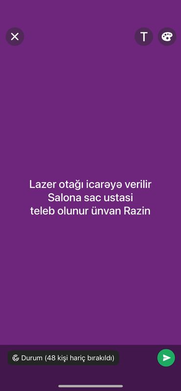 Saç ustaları: Saç ustası tələb olunur, Faiz, 6 ildən artıq təcrübə