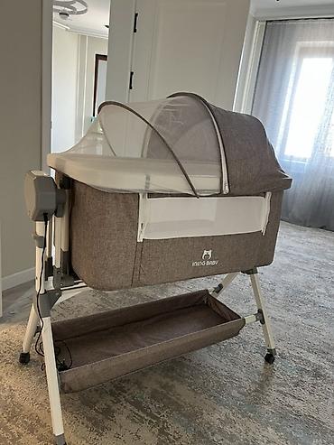 деский шкаф: Детская приставная колыбель-люлька Ining Baby с электронной системой — 1