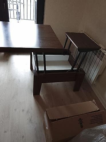 balkon şkaf: Kitab kimi yığılıb-açılan transformasiya olunan stol 2 ededdi 2cuedu — 1