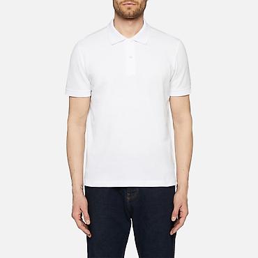 стойка воротник: Мужская футболка, 2XL, Guess, Новый, цвет - Белый, Платная доставка — 3