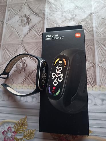 smart vatch: İşlənmiş, Smart qolbaq, Xiaomi, Bluetooth, rəng - Qara — 4