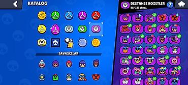brawl stars 2: Brawl Stars oyun hesabı. Hesabın ekran görüntülərinə əsasən aşağıdakı — 6
