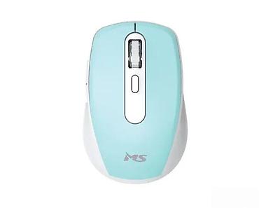 Kompjuterski miševi: Bežični optički miš MS – tirkizno-bela varijanta - Kompaktan i — 1