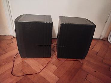 Zvučnici i stereo sistemi: Sanyo zvucnici. Rade. Na jednom je pukla neka plastika ispod platna na lalafo.rs — 6 Zvučnici i stereo sistemi: Sanyo zvucnici. Rade. Na jednom je pukla neka plastika ispod platna — 6