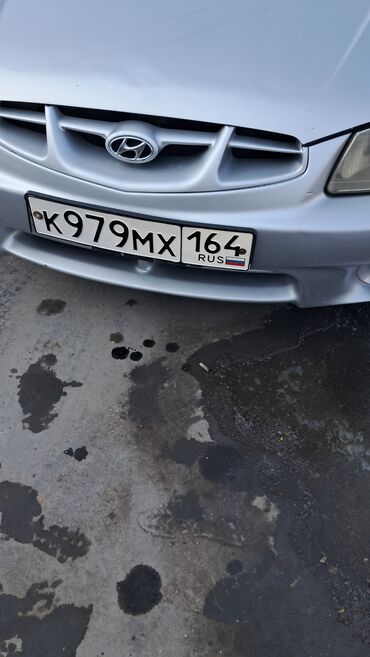 машина на свадьбу: Hyundai Accent: 2005 г., 1.6 л, Механика, Бензин, Седан