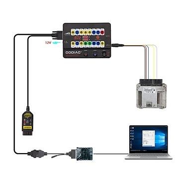 Alati za automobile: Novo - GODIAG GT100 PLUS GPT OBD2, GPT ENET DOIP OBD2 Breakout Box za — 20