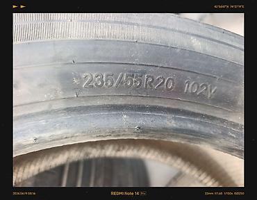235 55 r20: Шины 235 / 55 / R 20, Лето, Б/у, 1 шт, Внедорожные (АТ/МТ), Япония, Toyo — 3