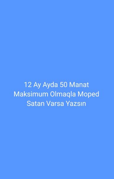 Motonəqliyyatın icarəsi: Tufan 50 sm3