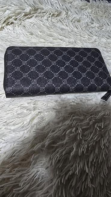 Портмоне: Длинный мужской кошелек в стиле "легкий бизнес", молодежный — 2