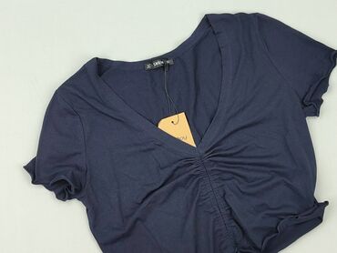 t shirty z dekoltem v allegro: Shein, T-shirt damski, rozmiar L
