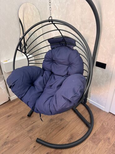 Qamaklar: Asma yellencək kreslo Yenidir, istifadə olunmayıb.Ölçüləri evimə uyğun — 5