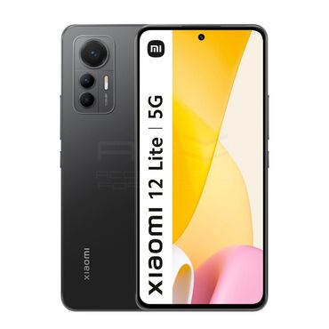 Xiaomi, Mi 12 Lite, Б/у, 256 ГБ, цвет - Черный, 2 SIM