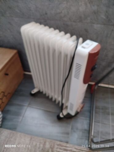 ev qizdiran: Yağ radiatoru, Ünvandan götürmə