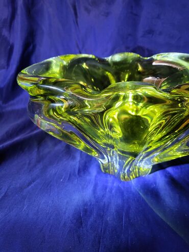 Ostalo posuđe: Bombonijera i pepeljara 1960te Josef Hospodka rucni rad Cehoslovacka — 5