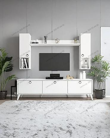 Мебель: Televizor Altlığı Müasir dizaynlı, funksional TV divar sistemi — 1