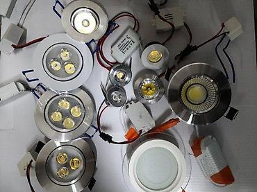 rustik lusteri: Rozetna sa LED sijalicom integrisanom 3200k 4200k 6500k. 3200k toplo — 3