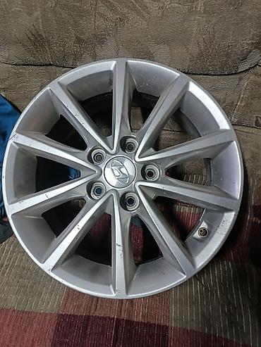 диски элантра: Литые Диски R 16 Hyundai, 1 шт, отверстий - 5, Б/у — 1