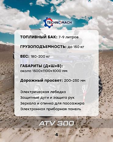 Квадроциклы: Квадроцикл Бензин, 320 куб. см, Взрослый — 4