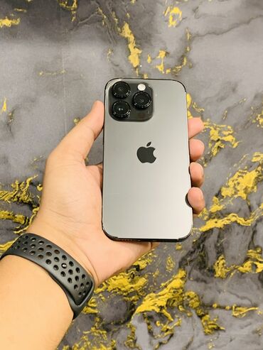 iphone 14 satilir: IPhone 14 Pro, 128 ГБ, Matte Space Gray, Гарантия, Беспроводная зарядка, Face ID