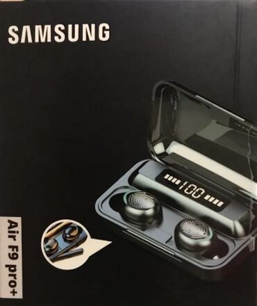 переходник для наушников с микрофоном для ноутбука: Новый Samsung F9 Pro Plus-Беспроводные наушники Air Buds высокого