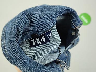 jeans pl: Dziecięca kurtka jeansowa, 8 lat, 122-128 cm, stan - Bardzo dobry — 4