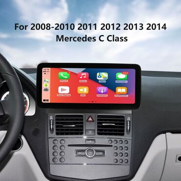 Магнитолы: Мультимедийная Android-магнитола для Mercedes-Benz C-Class (W204)