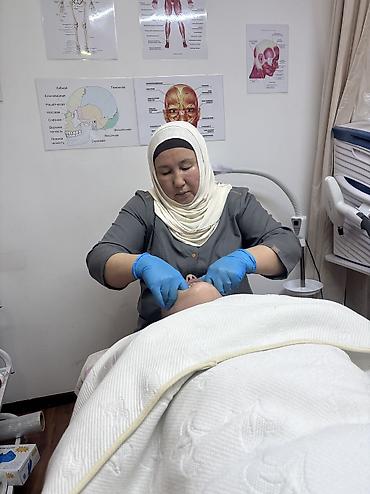 Массаж: Фейс массаж.Табигый жол менен беттеги бырыштарды, баштагы, желкедеги — 1