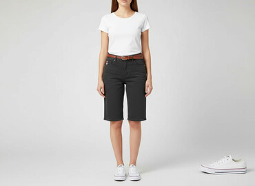 kl m shorts jeans manila krótkie spodenki: Szorty damskie, rozmiar M