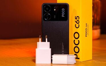 poco c50: Poco C65, Б/у, 256 ГБ, цвет - Черный, 2 SIM