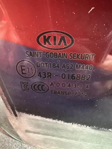 лобовые стекла к7: Стекло Заднее правое Kia, 2018 г., Б/у, Оригинал — 3
