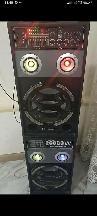 ev ucun kalonka: Aconatic Hi‑Fi AV Sound System – 2 qülləli akustik dəst — 1