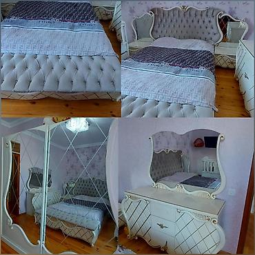 Yataq dəsti satılır 660₼. matrası və sandığı var. Ünvan