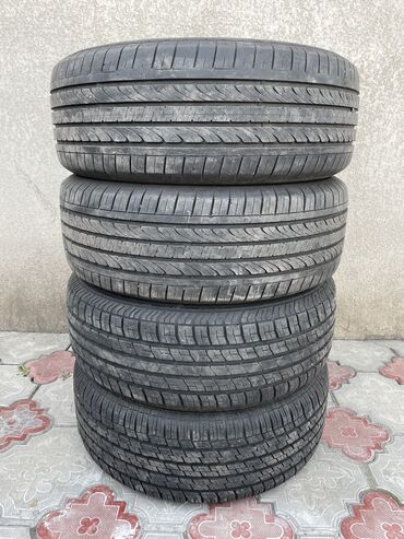 Шины: Резина 225/60/16 2 баллона goodyear, 2 баллона континенталь, без шишек