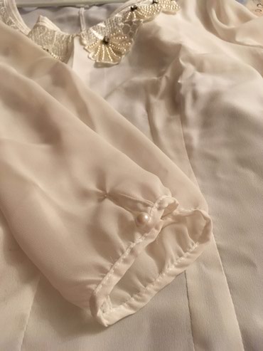 Bluze: 2XL, Jednobojni, bоја - Bela — 5