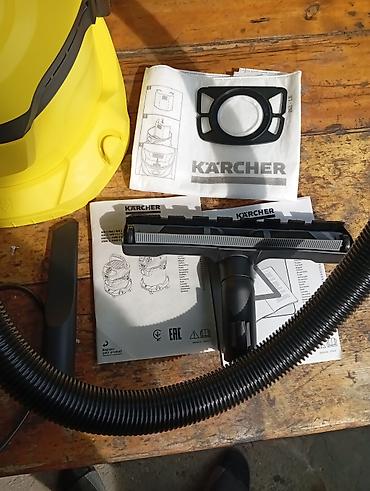 Пылесосы: Пылесос, Karcher, Стандартный, Сухая, Влажная, Паровая, Контейнер, Мешок — 11