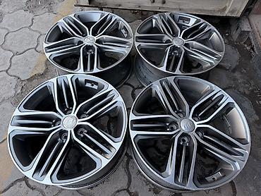 Диски: Литые Диски R 18 Hyundai, Комплект, отверстий - 5, Б/у — 3