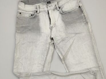 spódniczka jeansowe szara: Jeansy, L, stan - Dobry