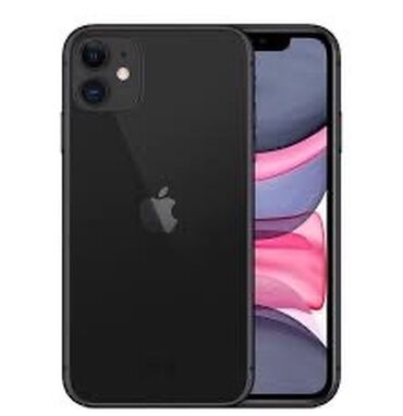 охладитель телефона: IPhone 11, Б/у, 64 ГБ, Black Titanium, Чехол, 90 %