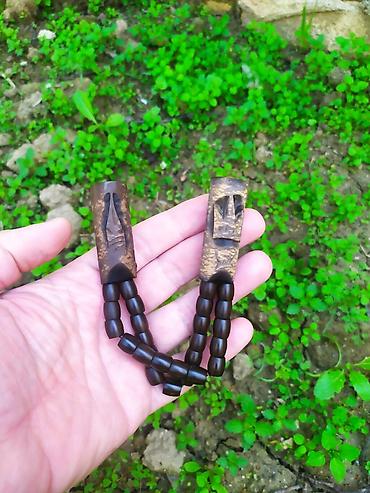 Təsbehlər: Material və qiymət müxtəlifdir. - Material: tünd qəhvəyi təbii — 11