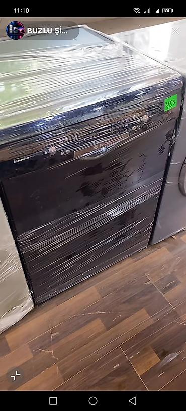 Посудомоечные машины: Bosch SilencePlus qabyuyan maşın - Rəng: qara - Ön panel idarəetməsi — 1